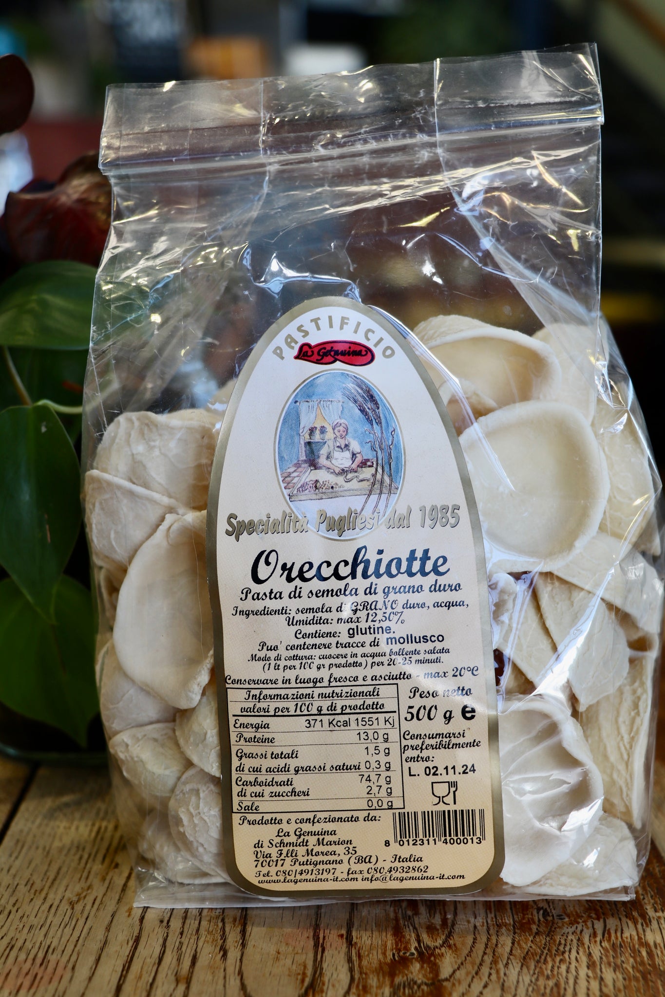 Pastificio Orecchiotte Pasta 500g