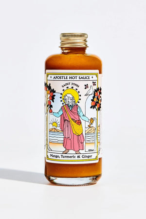 Apostle Hot Sauce - St. John Mango, Turmeric, Ginger