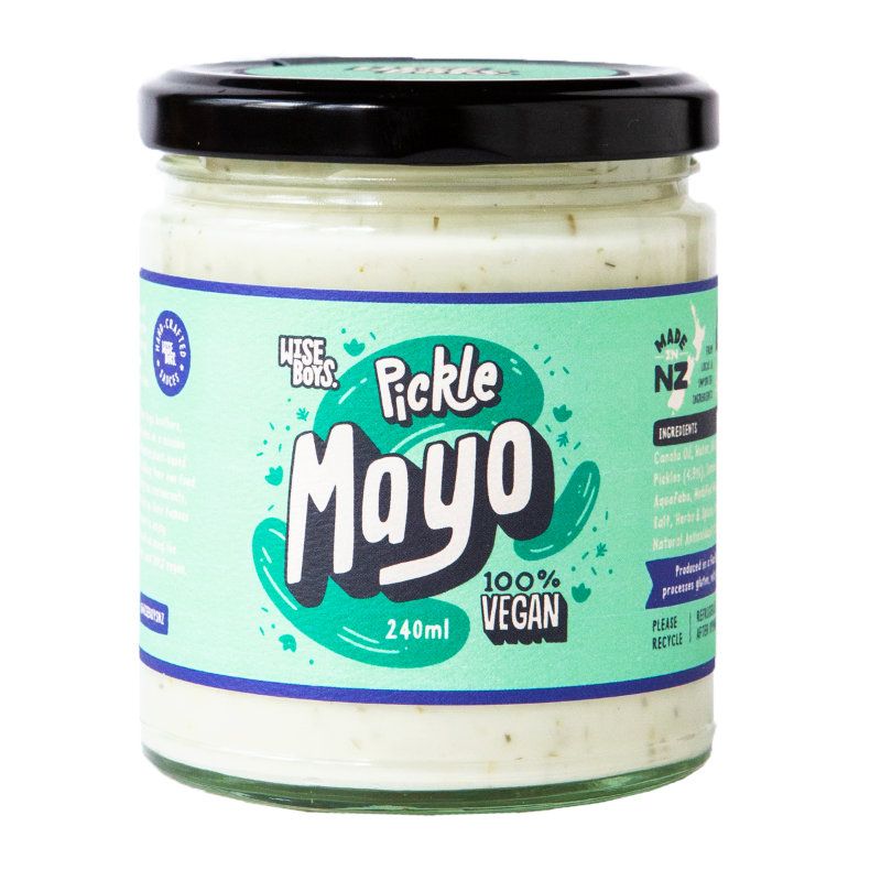 Wise Boys range of mayo and aioli 250ml