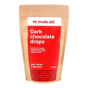 Trade Aid Dark Chocolate Drops 225g
